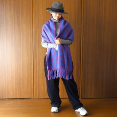 画像4: Crescendo Yonezawa アルパカウールチェックマフラー (4)