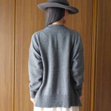 画像16: NARU FACTORY エアーヤーンコットン ちょこんとプードルコモドニット (16)