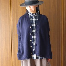 画像27: ista-ire 起毛チェックフリルカラーブラウス (27)
