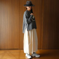 画像26: NARU FACTORY エアーヤーンコットン ちょこんとプードルコモドニット (26)