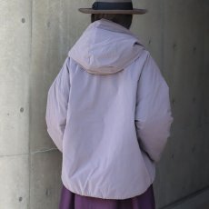 画像6: ista-ire ピーチ起毛中綿フードショートコート (6)