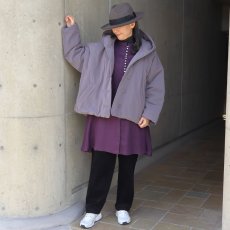 画像15: 08Mab 14番手リネン多ボタン比翼チュニック (15)