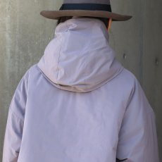画像18: ista-ire ピーチ起毛中綿フードショートコート (18)