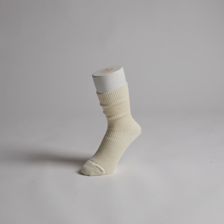 画像2: 【lesbutte】コットンゆるリブソックス (2)